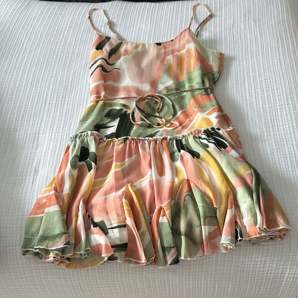 Women’s Multicolor Floral Sundress - Lightweight Summer Dress